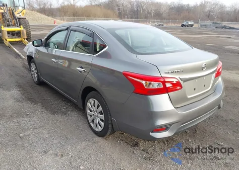 2017 Nissan Sentra S из США, поврежденный, VIN 3N1AB7AP2HY382829